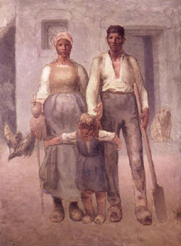 Jean Francois Millet The Peasant Family oil painting picture